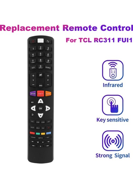 Tcl RC311 Fuı1 Amart Tv Uzaktan Kumandası Için Yedek Uzaktan Kumanda (Yurt Dışından) fiyatları