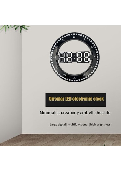 Atlayan Saniyeli Oturma Odası Duvar Saati, Beyaz ve Kırmızı (Yurt Dışından) fiyatları