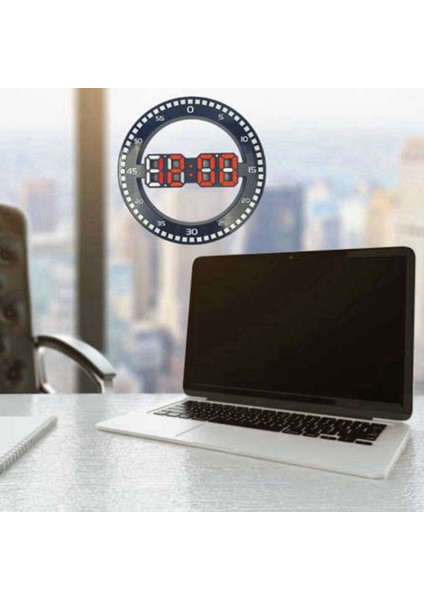 Atlayan Saniyeli Oturma Odası Duvar Saati, Beyaz ve Kırmızı (Yurt Dışından) modelleri