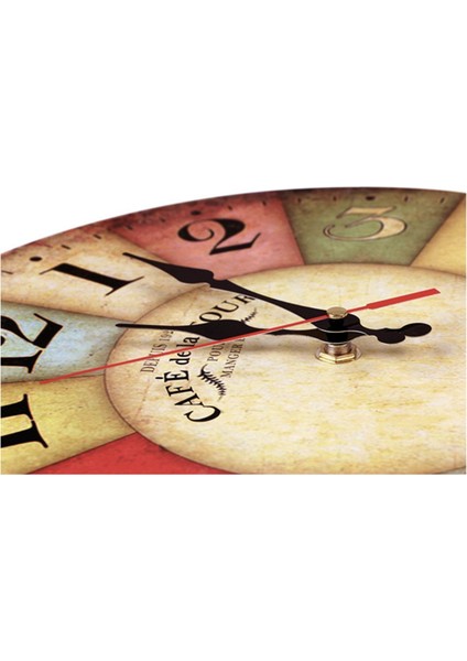 12 Inç Retro Ahşap Duvar Saati Çiftlik Evi Dekoru (Yurt Dışından) fırsatları