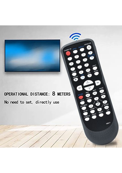 Magnavox NB677UD CDV220MW9 CDV220MW9/F DVD Için NB677 Uzaktan Kumanda (Yurt Dışından) fırsatları