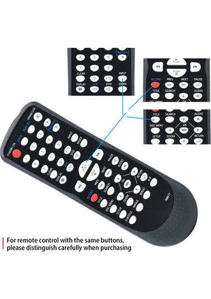 Magnavox NB677UD CDV220MW9 CDV220MW9/F DVD Için NB677 Uzaktan Kumanda (Yurt Dışından) indirimleri