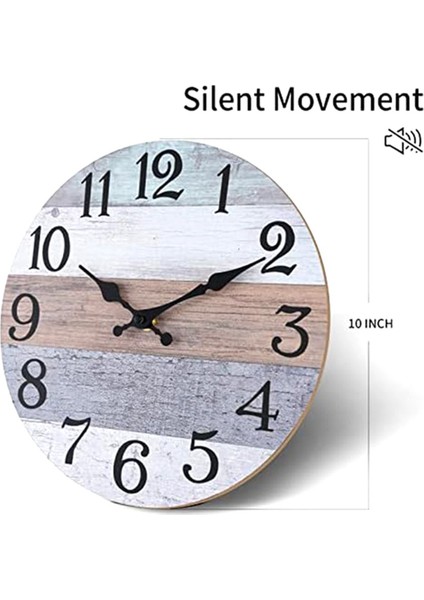 Duvar Saati 10 Inç Sessiz Geçmeyen Duvar Saatleri Kumandalı (Yurt Dışından) fiyatları
