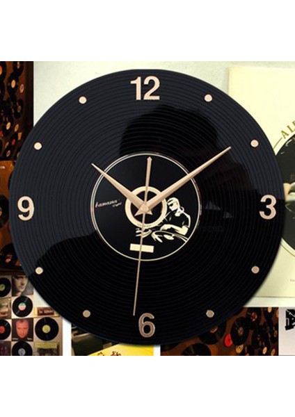 Duvar Saati 3D Retro Dekorasyon Akrilik Ev Bar Cafe Dekorasyonu (Yurt Dışından) fiyatları