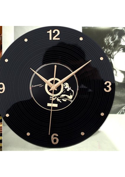 Duvar Saati 3D Retro Dekorasyon Akrilik Ev Bar Cafe Dekorasyonu (Yurt Dışından) fırsatları