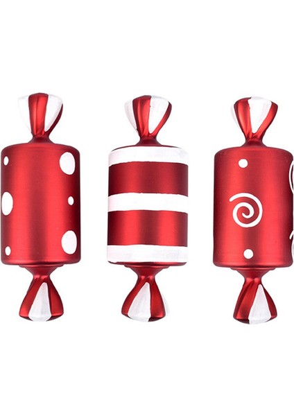 Adet Noel Süslemeleri Büyük Şeker Kamışı Dıy Noel Ağaçları Ev Hediyesi (Yurt Dışından)