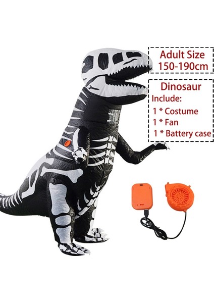 Şişme Kostüm Dinozor Iskeleti Cosplay Parti Kıyafetleri Çocuklar Için (Yurt Dışından) indirimleri
