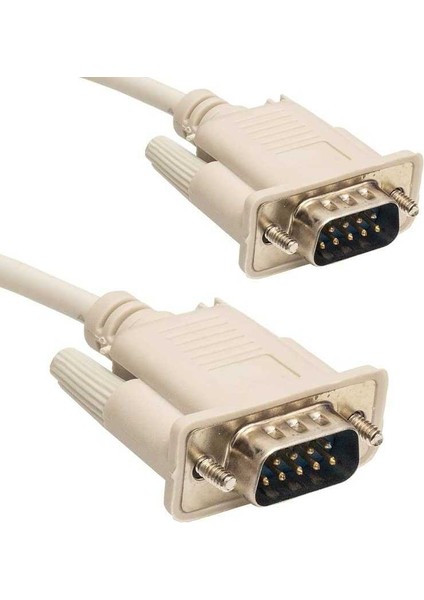 2 Metre RS232 Erkek Erkek Kablo Erkek Erkek Com Kablo 9 Pin Erkek Erkek Kablo