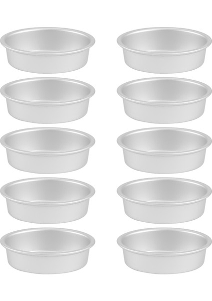 10 Adet Mini Oval Yumurta Şekli Alüminyum Alaşımlı Metal Peynir Tava Kek Kalıbı Ekmek Kalıbı Tart Tutucu Puding Jöle Teneke (Yurt Dışından)
