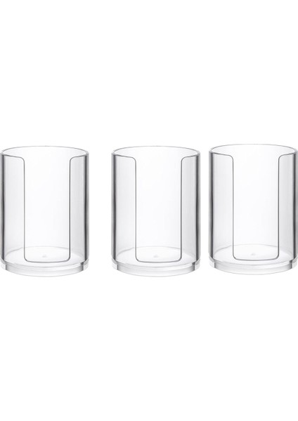 Adet Banyo Bardak Dispenseri 3 Oz Plastik Saklama Gargara Bardak Tutucu (Yurt Dışından)