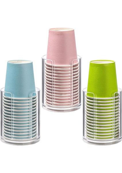 Adet Banyo Bardak Dispenseri 3 Oz Plastik Saklama Gargara Bardak Tutucu (Yurt Dışından) fiyatları