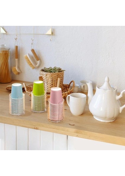 Adet Banyo Bardak Dispenseri 3 Oz Plastik Saklama Gargara Bardak Tutucu (Yurt Dışından) indirimleri