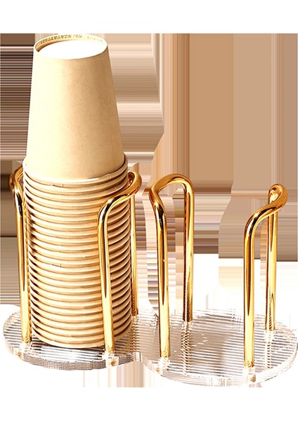 Bardak Tutucu Bardak Organizatör Depolama Parti Bardağı Dispenseri, 23X13CM A (Yurt Dışından) indirimleri