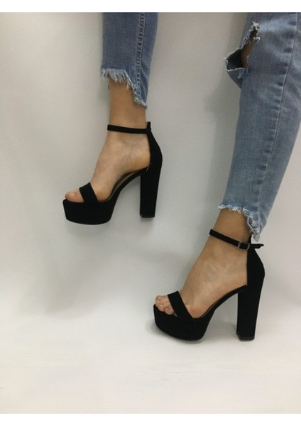 Tek Bant Platform - Siyah - 38 - ST00349-SİYAH-38