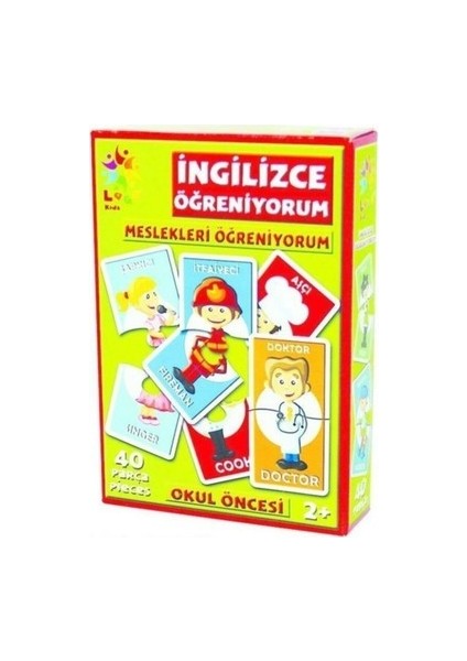 Meslekleri Öğreniyorum Eğitici Kartlar LCEGT005