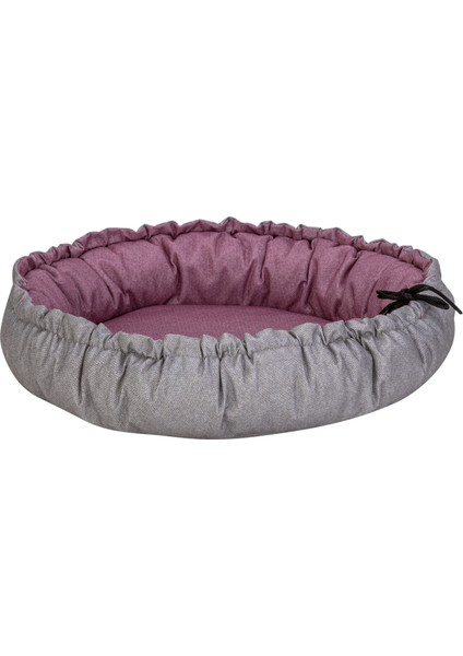 Sunflower Kedi ve Köpek Yatağı Çift Taraflı Pembe/gri 60CM Nrmsa