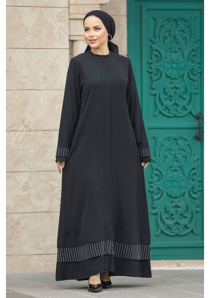 Cepli Siyah Tesettür Ferace 20132S fiyatları