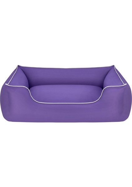 Alpha Köpek Yatağı Mor W Beyaz Biye L 105X85CM Nrmsa fiyatları