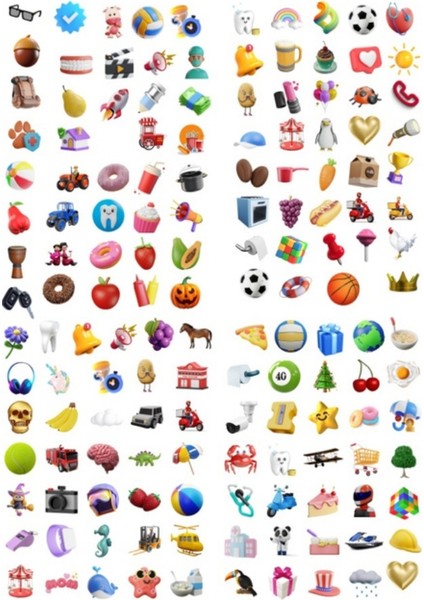 Üçlü Fırsat Seti - 16 Sayfa - 1000 Adet Sticker - 3D Boyutlu - Karışık - Gezegen Etiket Seti modelleri