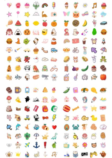 Üçlü Fırsat Seti - 16 Sayfa - 1000 Adet Sticker - 3D Boyutlu - Karışık - Gezegen Etiket Seti fırsatları