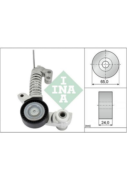 Alternatör Gergi Rulmani Volvo S60 D4 D5 15 S80 D4 S90 V40 V6 0V70 V90 XC40 XC60 XC70 XC90 102008