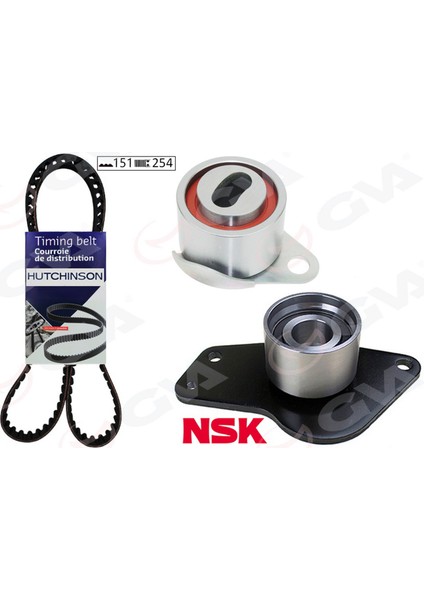 Eksantrik Gergi Kiti 151X254 Clio I-Ii 97- -Kangoo 97- -Exp 97- 1.9d F8Q K015484XS 102008