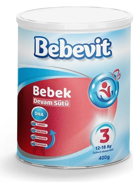 3 Bebek Devam Sütü 400 gr