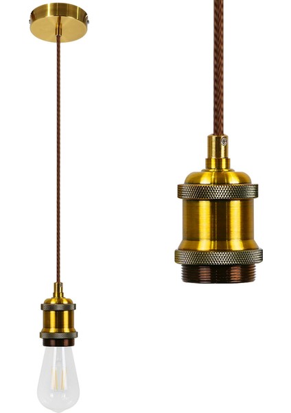 Avize Duy - Altın ve Bronz - Tel Uzunluğu 1 Metre (Yurt Dışından)