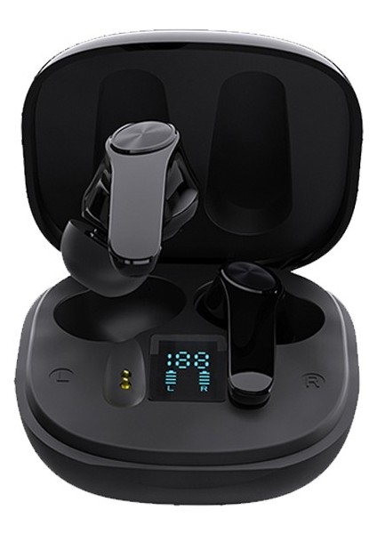 Love City LED Ekranlı Su Geçirmez Bluetooth Kulaklık -Pembe (Yurt Dışından)