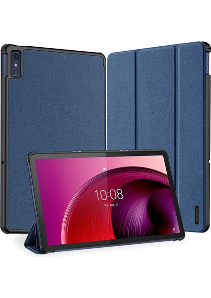 Dux Ducis Lenovo Tab P12 Için Domo S Pu Tablet Kılıfı 12.7 2023 (Yurt Dışından)