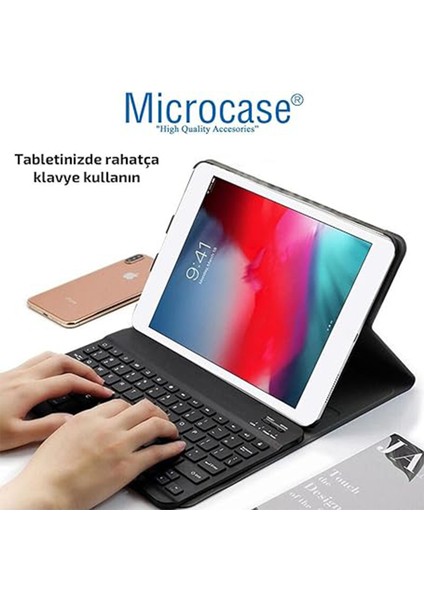 Lenovo Tab P11 2.nesil ile Uyumlu Bluetooth Klavyeli Standlı Kılıf - Bkk1 fırsatları