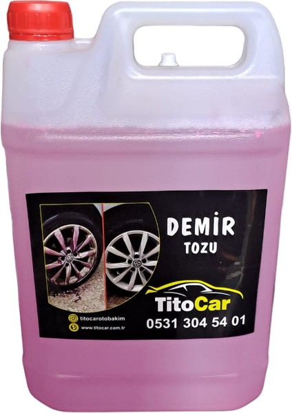 Demir Tozu Jant Temizleyici Sıvı 5 Litre