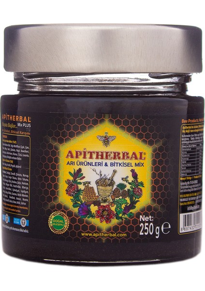 Mix Plus Arı Ürünleri ve Bitkisel (Ultra) Macunu 250 gr