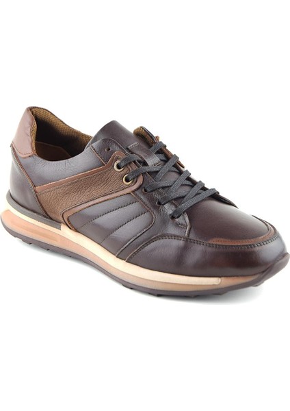 2403 Kahve Spor Deri Ayakkabı