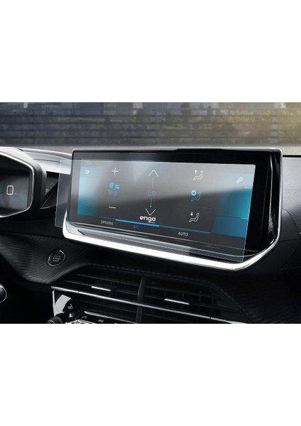Peugeot 208 10 Inç Ekran Koruyucu Multimedya Şeffaf Nano