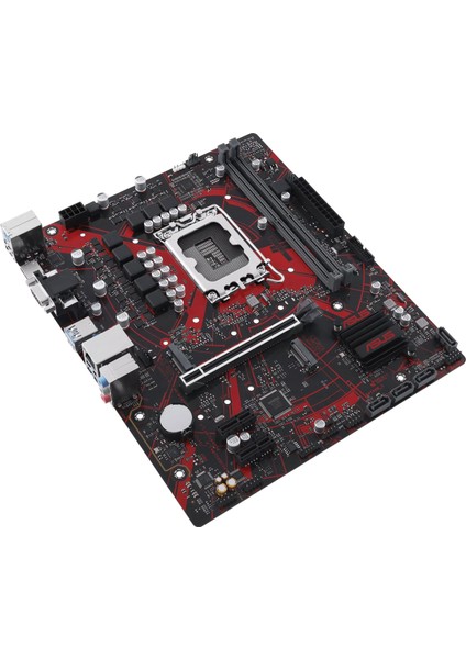 ASUS EX-B760M-V5 Intel B760 LGA1700 DDR5 8000 HDMI VGA Çift M2 USB3.2 2.5Gbit LAN mATX (EX-B760M-V5) Anakart