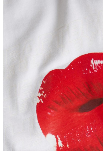 Jxkora Loose Kadin Beyaz T-Shirt 12254345-BRIGHTWHITE modelleri