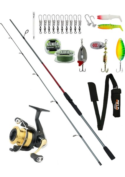 Rs C3000 Oslo Big Bass 240CM 10-40GR Turna Spin Olta Seti