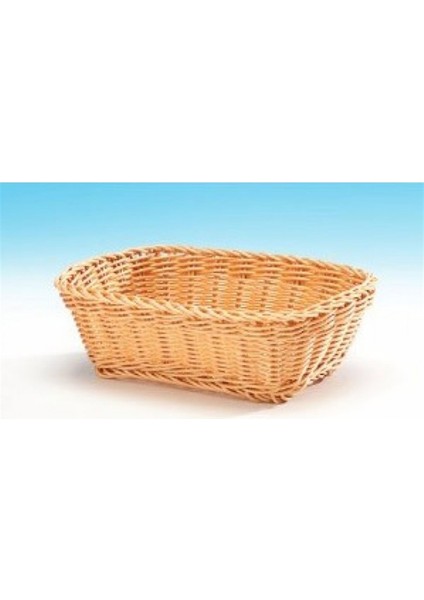 Dikdörtgen Plastik Ekmek Sepeti (Açık-Koyu)