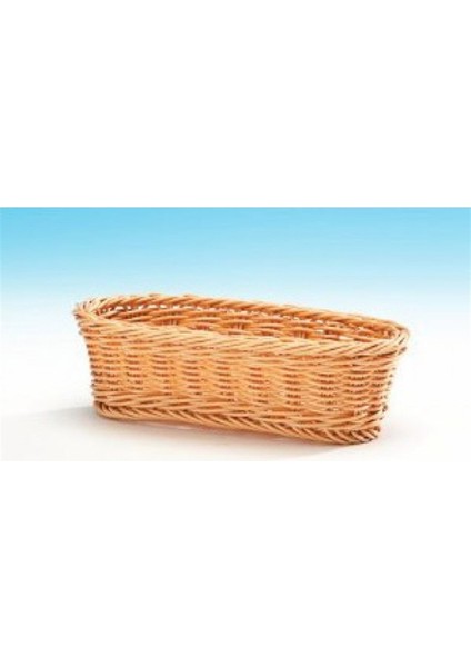 Küçük Ovalplastik Ekmek Sepeti(Açık-Koyu)