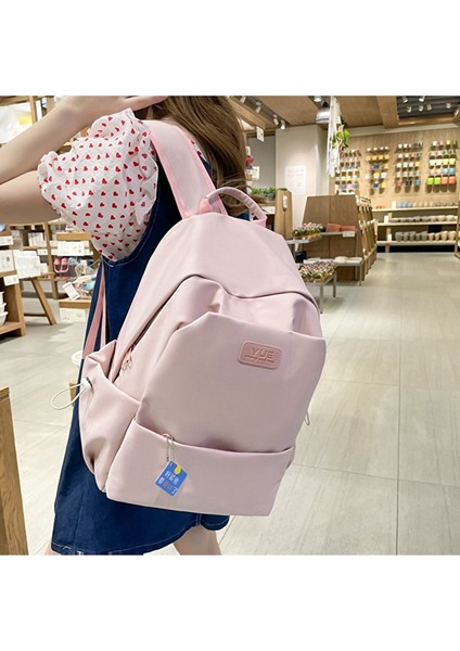 Muzi Basit Okul Çantasının Yeni Kore Versiyonu (Yurt Dışından)