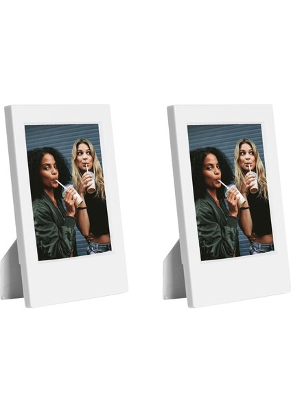 Insta x Mini 12 Beyaz Slikon Kılıf Mini 28'Li Albüm Ve Fotoğraf Çerçeveleri Aksesuar Seti fiyatları