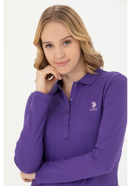 U.S. Polo Assn. Kadın Mor Sweatshirt 50271573-VR038