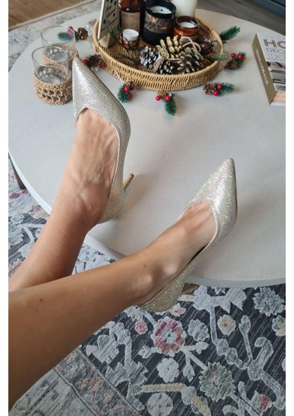 036 169 Topukla Kadın Taşlı Stiletto Abiye Ayakkabı indirimleri