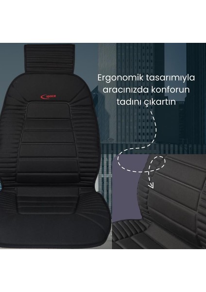 Oto Koltuk minderi, Tüm araçlara uyumlu 2'li set özel tasarım minder PREMİUM