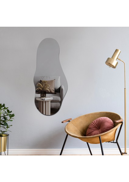 Salon Duvar Aynası | Füme Ayna | Havana Tasarım Ayna | 50CM x 115CM