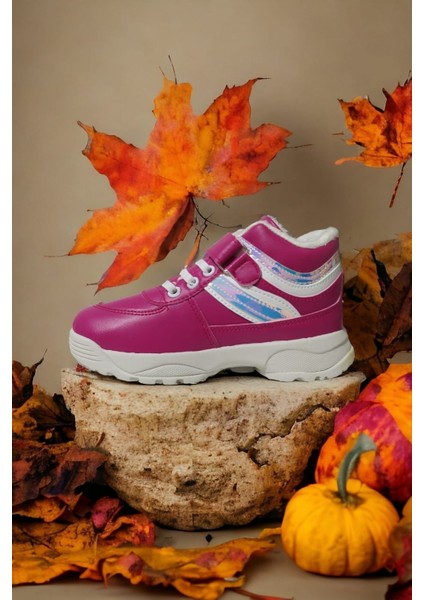 Kız Çocuk Sneaker Bot Için Yünlü Ortopedik Tabanlı (Soğuk Geçirmez)
