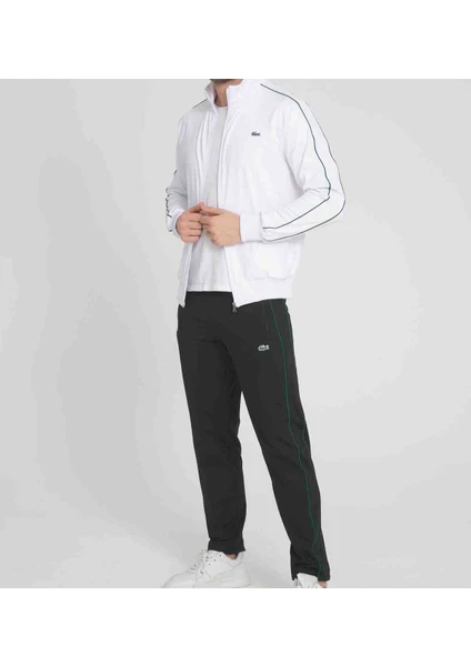 Basıc Beyaz-Siyah Slim Fit DAR KALIP Erkek Eşofman Takımı