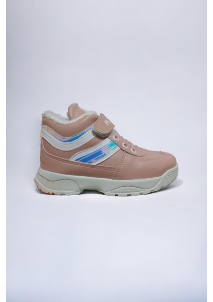 Kız Çocuk Sneaker Bot Için Yünlü Ortopedik Tabanlı (Soğuk Geçirmez)