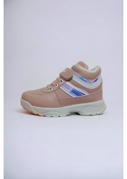 Kız Çocuk Sneaker Bot Için Yünlü Ortopedik Tabanlı (Soğuk Geçirmez)
